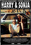 Harry och Sonja 1996 movie poster Stellan Skarsgård Viveka Seldahl Cars and racing Smoking