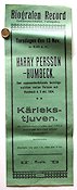 Harry Persson Humbeck 1924 movie poster Boxing