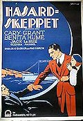 Hasardskeppet 1933 poster Cary Grant Benita Hume