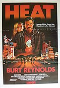 Heat 1986 movie poster Burt Reynolds Karen Young Gambling Money