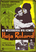 Heja Roland 1966 movie poster Thommy Berggren Mona Malm Holger Löwenadler Ulf Palme Ingvar Kjellson Bo Widerberg