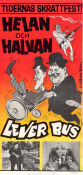 Helan och Halvan lever bus 1938 poster Laurel and Hardy Stan Laurel Oliver Hardy Patricia Ellis John G Blystone