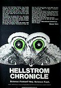 Hellstrom Chronicle 1971 movie poster Walon Green Lawrence Pressman Documentaries