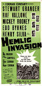 The Secret Invasion 1964 movie poster Stewart Granger Henry Silva Mickey Rooney Roger Corman