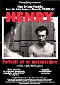 Henry Portrait of a Serial Killer 1986 movie poster John McNaughton