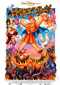 Hercules 1997 movie poster Tate Donovan Ron Clements Sword and sandal Find more: Greece Animation