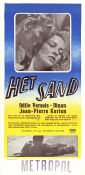 Het sand 1952 poster Odile Versois Jean-Pierre Kérien Albert Dinan Maurice Cloche