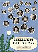 Himlen er blaa 1954 movie poster Svend Aage Lorentz Denmark