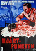 Hjärtpunkten 1953 poster Trevor Howard Elizabeth Allan Maria Schell George More O´Ferrall