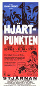 Hjärtpunkten 1953 poster Trevor Howard Elizabeth Allan Maria Schell George More O´Ferrall