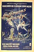 The Tales of Hoffman 1951 movie poster Moira Shearer Ballet