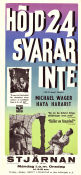 Höjd 24 svarar inte 1955 poster Edward Mulhare Haya Harareet Michael Shillo Thorold Dickinson