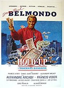 Hold-up 1985 movie poster Jean-Paul Belmondo Kim Cattrall Guy Marchand Jacques Villeret Money