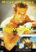 Homeboy 1988 movie poster Mickey Rourke Christopher Walken Debra Feuer Michael Seresin Boxing