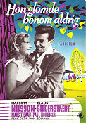 Was die Schwalbe sang 1956 movie poster Maj-Britt Nilsson Claus Biederstaedt Géza von Bolvary