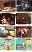 Honey I Shrunk the Kids 1989 lobby card set Rick Moranis Matt Frewer Marcia Strassman Roger Rabbit Joe Johnston Animation