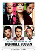 Horrible Bosses 2011 movie poster Jason Bateman Charlie Day Jennifer Aniston Seth Gordon