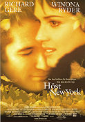 Autumn in New York 2000 movie poster Richard Gere Winona Ryder Anthony LaPaglia Joan Chen Romance