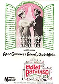 Hotel Paradiso 1966 movie poster Alec Guinness Gina Lollobrigida Robert Morley Peter Glenville