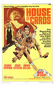 House of Cards 1969 poster George Peppard John Guillermin