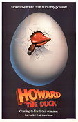 Howard the Duck 1985 poster Lea Thompson Willard Huyck