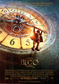 Hugo Cabret 2011 movie poster Asa Butterfield Chloe Grace Moretz Christopher Lee Martin Scorsese Clocks