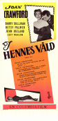 I hennes våld 1955 poster Joan Crawford Barry Sullivan Betsy Palmer Ranald MacDougall