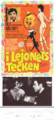 I Lövens tegn 1976 movie poster Ole Söltoft Sigrid Horne-Rasmussen Else Petersen Ann-Marie Berglund Werner Hedman Denmark