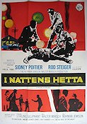 In the Heat of the Night 1967 movie poster Sidney Poitier Rod Steiger Norman Jewison