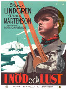 I nöd och lust 1938 movie poster Sten Lindgren Mona Mårtenson Rolf Botvid Ivar Johansson Eric Rohman art Find more: Large poster