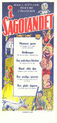 I sagolandet 1949 poster Animerat