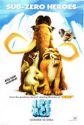 Ice Age 2002 movie poster Denis Leary Chris Wedge Animation Cats