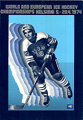 Ice Hockey World Championship Helsinki 1974 poster Winter sports Poster from: Finland