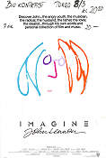 Imagine 1988 movie poster John Lennon Beatles Rock and pop