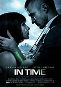 In Time 2011 movie poster Justin Timberlake Amanda Seyfried Andrew Niccol Celebrities