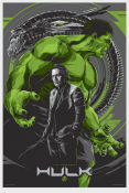 The Incredible Hulk Mondo Limited litho No 135 of 320 2012 poster Poster artwork: Ken Taylor Find more: Mondo Find more: Marvel Find more: Comics