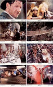 Indiana Jones and the Temple of Doom 1984 lobby card set Harrison Ford Steven Spielberg Find more: Indiana Jones