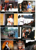 Indochine 1992 lobby card set Catherine Deneuve Régis Wargnier