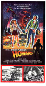 Howard the Duck 1986 movie poster Lea Thompson Willard Huyck From comics Smoking