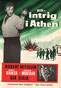 The Angry Hills 1959 movie poster Robert Mitchum Robert Aldrich