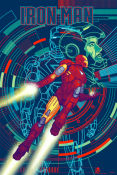 Iron man Mondo Limited litho No 63 of 120 2012 poster 