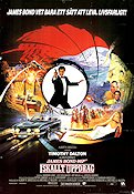 The Living Daylights 1987 movie poster Timothy Dalton Maryam d´Abo Jeroen Krabbé John Glen