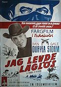 Al Jennings of Oklahoma 1952 movie poster Dan Duryea