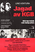 Jagad av KGB 1974 movie poster Lino Ventura Lea Massari