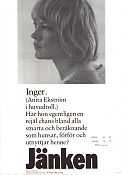 Jänken 1970 movie poster Anita Ekström Lars Green Mona Dan-Bergman Lars Forsberg