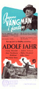 Janne Vängman i farten 1952 movie poster Adolf Jahr Julia Caesar Georg Skarstedt Gunnar Olsson