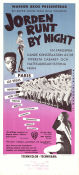 Jorden runt by night 1960 poster Alfredo Alaria The Amin Brothers Chéri Bibi Luigi Vanzi Dokumentärer