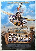 Jorden runt på 80 dagar 2004 movie poster Jackie Chan Steve Coogan Travel