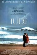 Jude 1996 movie poster Christopher Eccleston Kate Winslet Writer: Thomas Hardy Beach