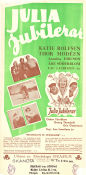 Julia jubilerar 1938 movie poster Katie Rolfsen Thor Modéen Åke Söderblom Katie Rolfsen Lau Lauritzen